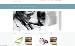 magento 蓝色白色