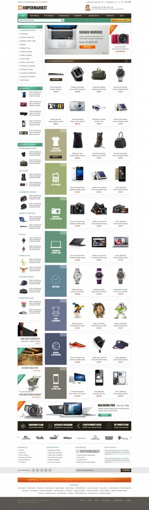 Magento 超市商城