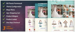 magento 服装 礼服