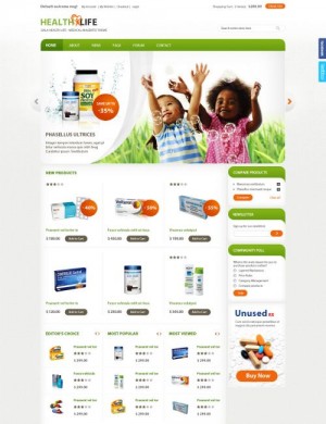 magento 健康 绿色