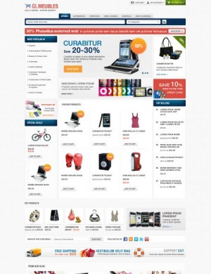 magento 清新商城