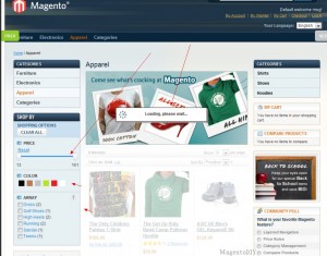 Magento 高级条件筛选模块，功能强大